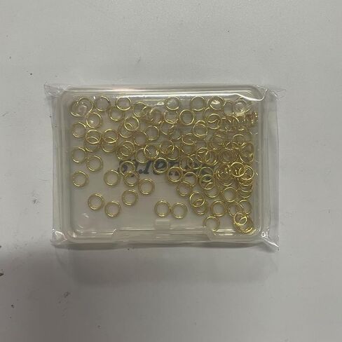 Silver Color Closed Jump Rings for Necklace Bracelet Jewelry Making(6mm-100) in Saudi Arabia
