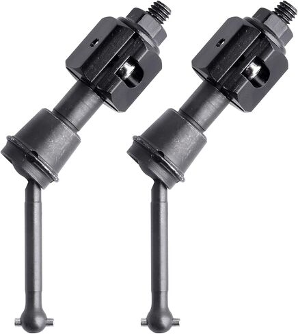 Steel Driveshafts CVD with Aluminum Wheel Hex for Tamiya SW-01 (Black) in Saudi Arabia