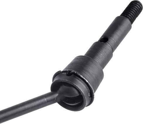 Steel Driveshafts CVD with Aluminum Wheel Hex for Tamiya SW-01 (Black) in Saudi Arabia