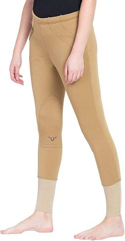 TuffRider Ladies Unifleece Pull On Winter Breeches, Black - Size 24 in Saudi Arabia