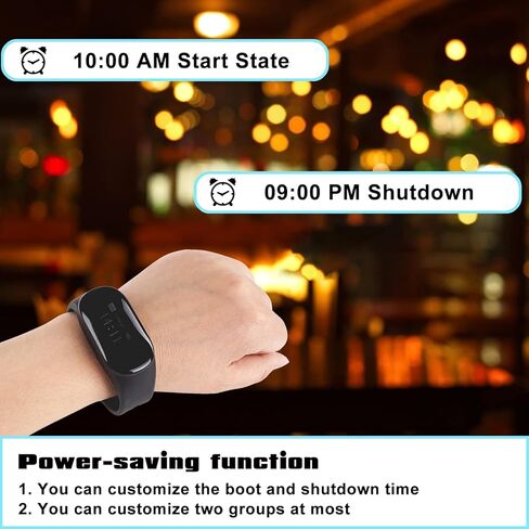 نظام استدعاء الممرضات اللاسلكي Retekess TD112، نظام النداء للمطاعم، 1 جهاز استقبال للساعة، 10 أزرار اتصال بأربعة مفاتيح للمطعم، البار، المستشفى، العيادة، المقهى in Kuwait