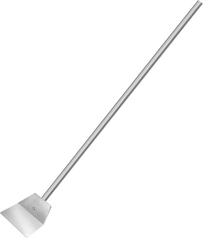 Stainless Steel Spade Poop Scoop,Large Pooper Scooper with Long Handle,33.4 inch Scooper for Pet Waste Indoor Outdoor Cleaning Easy Wash (Pooper Scooper Only) in Saudi Arabia