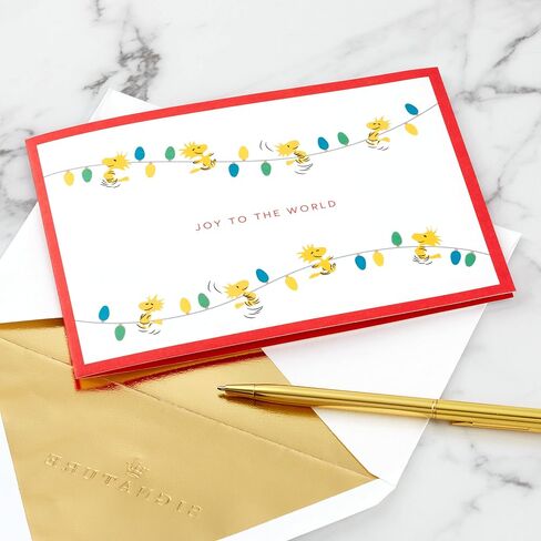 Hallmark Signature Paper Wonder Pop Up Christmas Card (Peanuts, Snoopy's Dog House) in Saudi Arabia
