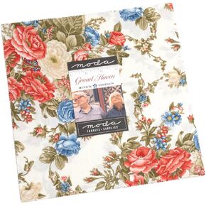 Grand Haven Layer Cake®, 42-10" Precut Fabric Quilt Squares by Minick & Simpson