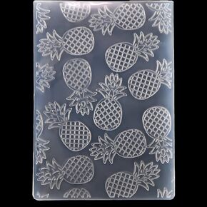 Kwan Crafts Pineapple Plastic Embossing Folders for Card Making Scrapbooking and Other Paper Crafts 3050905