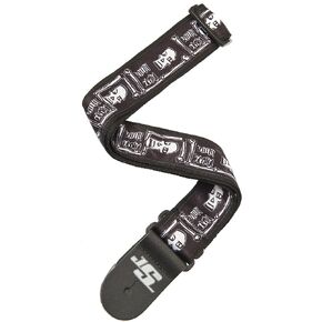D'Addario Accessories Joe Satriani Guitar Strap - Guitar Accessories - Electric Guitar Strap, Acoustic Guitar Strap, Acoustic Electric Guitar Strap & Bass Guitar Strap - Skulls
