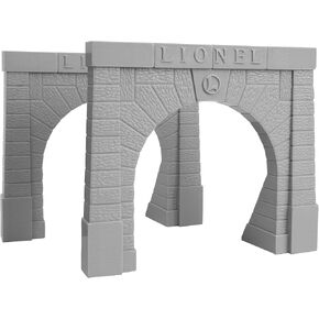 Lionel Railroad Tunnel Portals Model Train Structure Accessory Two Pack (612896)
