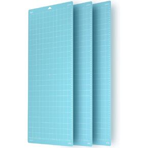 Standardgrip Cutting Mat for Cricut Maker 3/Maker/Explore 3/Air 2/Air/One(3 Mats), Standard Grip Cutting Mats 12x24 Inch for DIY Projects