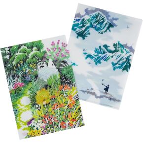 Hobonichi Techo Accessories iyo okumi: Hobonichi Clear Folder Set of 2 for A5 Size (iyo okumi)
