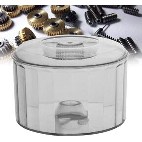 【𝐂𝐡𝐫𝐢𝐬𝐭𝐦𝐚𝐬 𝐃𝐞𝐚𝐥𝐬】Qinlorgo Magnetic Polisher Barrel, Plastic Polishing Barrel Drum for Magnetic Tumbler Polisher Machine Accessory Jewellery Tools