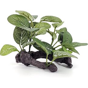 5PCS Artificial Fish Tank Plants Silk Aquarium Plant Silk Plants for Betta Fish Small Betta Fish Tank Grass Aquatic Decorations