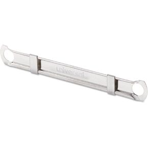 Universal UNV81024 2.75 in. Center to Center 2-Piece 2-Prong Paper Fastener Compressors - Silver (100/Box)