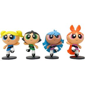 3.5in The Police Girls Collectible Vinyl Figure Girl's Toy Boy's Toy(4 pcs)