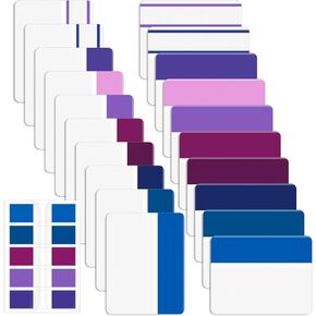 Mr. Pen- Sticky Index Tabs, 500 Pcs, 21 Sets, Colorful Sticky Tabs for Notebooks, Page Markers, Page Tabs for Binders, Page Tabs Sticky Tabs for Books, Notebook Tabs, Book Sticky Tabs for Notebooks