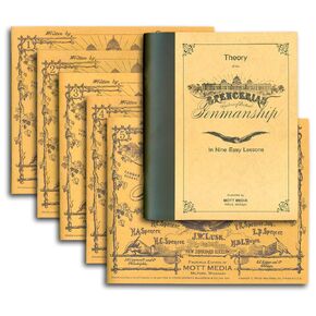 Spencerian Cursive Copybook Set Plus Theory