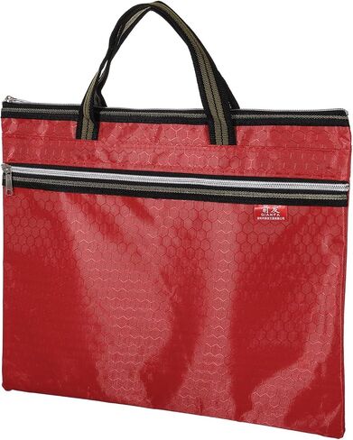 PATIKIL Waterproof Zipper File Bag, Documents Books Tools Storage Zip Pouch for Office Travel, Blue in Saudi Arabia