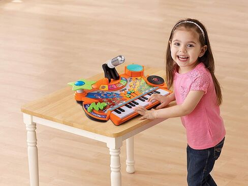 VTech Record & Learn KidiStudio (تغليف خالٍ من الإحباط)، برتقالي in Saudi Arabia