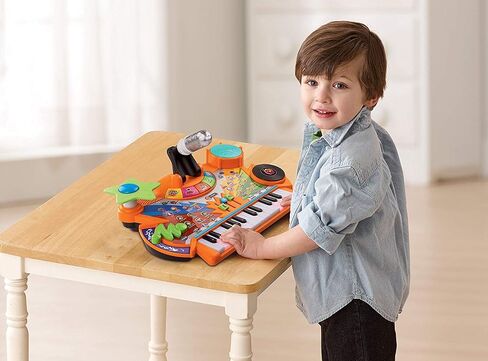 VTech Record & Learn KidiStudio (تغليف خالٍ من الإحباط)، برتقالي in Saudi Arabia