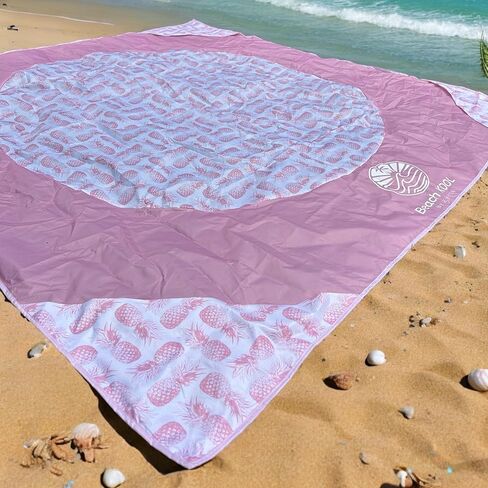 Baby Pool - Beach Kool Kiddie and Toddler Pool Play mat for The Beach. Animal Design. Kid Pools, with re-usable Carrying case Tote Bag- Kids Splash Pad (Teal Beachy Kool) in Saudi Arabia