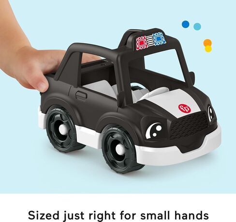 Fisher-Price Little People Toddler Toys Police Car Push-Along Vehicle & Figure for Pretend Play Preschool Kids Ages 1+ Years in Saudi Arabia