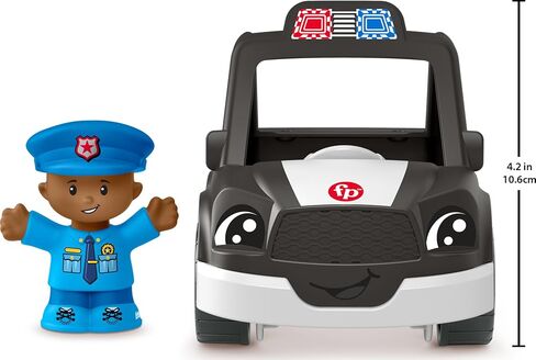 Fisher-Price Little People Toddler Toys Police Car Push-Along Vehicle & Figure for Pretend Play Preschool Kids Ages 1+ Years in Saudi Arabia