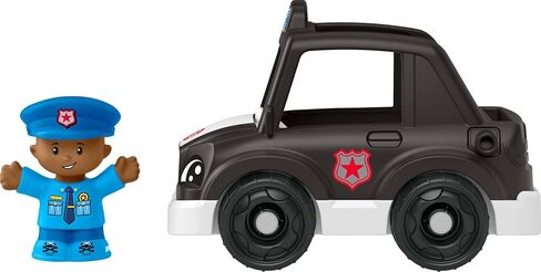 Fisher-Price Little People Toddler Toys Police Car Push-Along Vehicle & Figure for Pretend Play Preschool Kids Ages 1+ Years in Saudi Arabia
