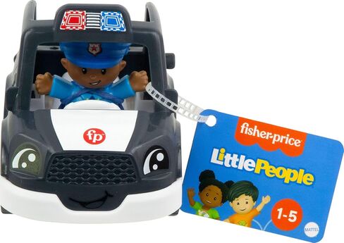 Fisher-Price Little People Toddler Toys Police Car Push-Along Vehicle & Figure for Pretend Play Preschool Kids Ages 1+ Years in Saudi Arabia