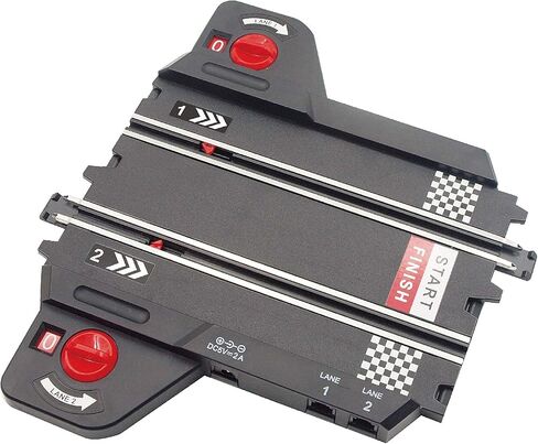 SuperFun 203-1/43 USB Power Slot Car Racing Set, Layout Size: 65"x37", LED Headlights, Lap Counter, Ages 8+ in Kuwait