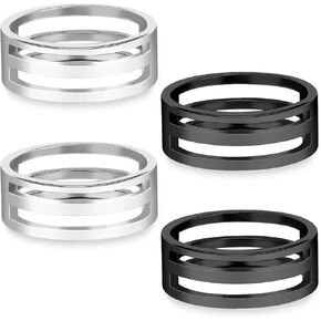 4 Pack Jump Ring Opener Tool, Stainless Steel Jump Rings Opener Circle Jump Rings Opening Closing Rings Tool Jump Rings Opening Closing Tool for Jewelry Makers Craft Supplies Projects