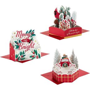 Hallmark Signature Paper Wonder Pop Up Christmas Card (Christmas Tree)