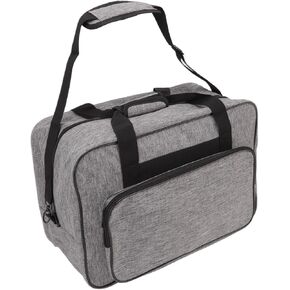 Sewing Machine Case, Sewing Machine Carrying Case with Multiple Storage Pockets, Universal Tote Bag with Shoulder Strap Compatible with Most Standard Singer