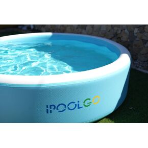 Inflatable Swimming Pool, Blue/white, 6977232130000