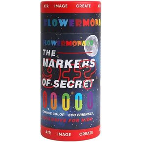Flower Monaco 600197-847360 The Markers Of Secret Fancy Colored Pencils Suitable For Age 3+ Years
