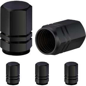 30 قطعة من أغطية جذع صمام الإطارات: أغطية ضغط الإطارات، غطاء هواء للإطارات السوداء مع حلقة مطاطية على شكل O، أغطية جذعية عالمية للسيارات وسيارات الدفع الرباعي والدراجات والشاحنات والدراجات النارية in Kuwait