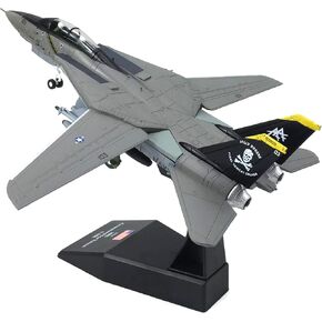 1/100 Nsmodel US F-14 Tomcat Fighter Model Military Model Fighter Jet Model Plane Attack Plane Military Airplane Models for Adults