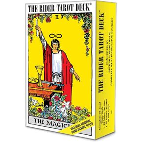 The Rider Tarot Deck Original Rider-Waite with Instruction Booklet by U.S. Games Systems