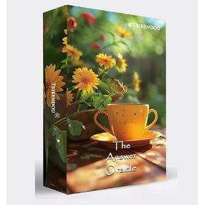 The Answer Oracle Cards Deck, A 78-Card Intuition Tarot Deck for Tarot Clarify, for New and Experienced Tarot Reader, Fresh Style, Suitable for Single Card Draw and 3 Cards Spread