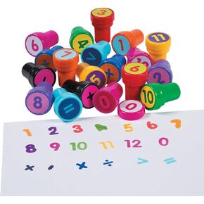Math Stampers - 19 Pieces - Educational And Learning Activities For Kids