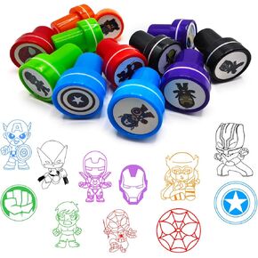 GNM 24 Pcs Spidey Birthday Party Supplies,Prize for Classroom,Kids Treasure Box,12 superhero style gifts.