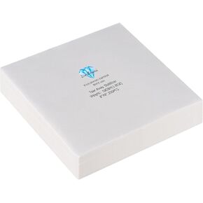Simthread Tear Away Embroidery Stabilizer Backing - Viscose 100% 1.8 Ounces Medium Weight 8" x 8" 200 Pre-Cut Sheets