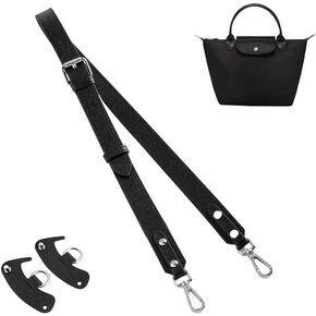 Purse Straps Replacement, Leather Handbag Crossbody Shoulder Strap Kit Adjustable for Small Tote Bag Women