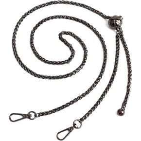 BEAULEGAN Thin Purse Chain Strap Adjustable - Replacement for Small Shoulder Crossbody Bag, 51 Inches Long