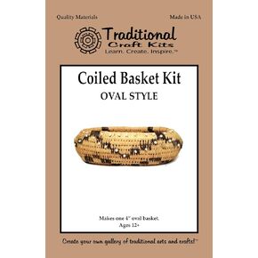 Coiled Basket Kit - Oval Shape