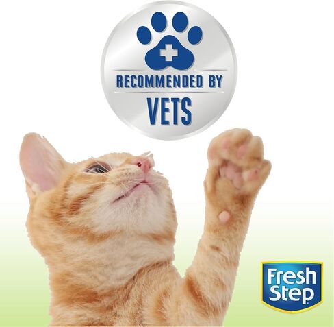 Fresh Step Advanced Simply Unscented Clumping Litter, Fresh Step Unscented Cat Litter Fights Odor on Contact, 37 lbs. (2 x 18.5 lb. Box) in Saudi Arabia