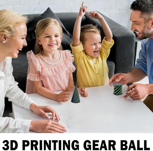 Impossible Pyramid Passthrough Sculpture - 2Pcs 3D Printed Spiral Cone Fidget Toy, Stress and Anxiety Relief Toy, Pass Through Pyramid Fidget Toy for Adult Children (Colorful-Green) in Saudi Arabia
