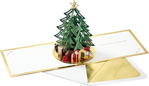 Hallmark Signature Paper Wonder Pop Up Christmas Card (Christmas Tree) in Saudi Arabia
