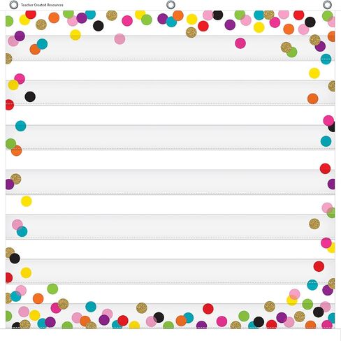 مخطط جيوب Confetti 7 من Teacher Created Resources (28 بوصة × 28 بوصة) (TCR20327) in Saudi Arabia