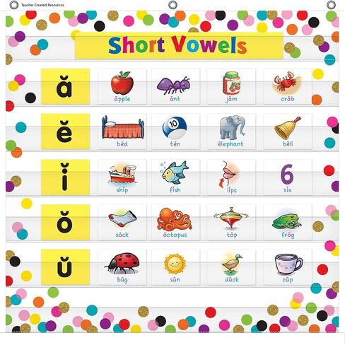 مخطط جيوب Confetti 7 من Teacher Created Resources (28 بوصة × 28 بوصة) (TCR20327) in Saudi Arabia