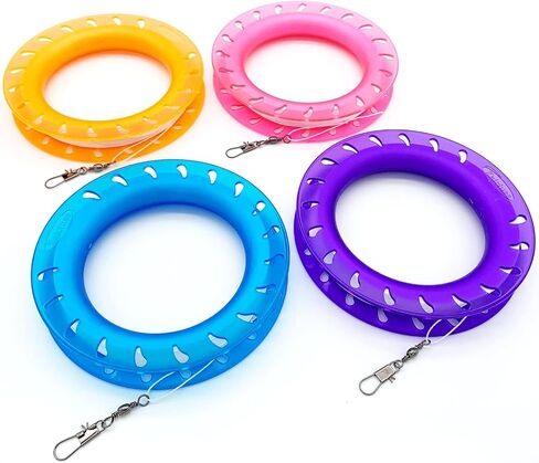 Hoop Kite Set for Kids - Spool, Handle & 300 Feet Line for Each Kite Reel Winder in Saudi Arabia