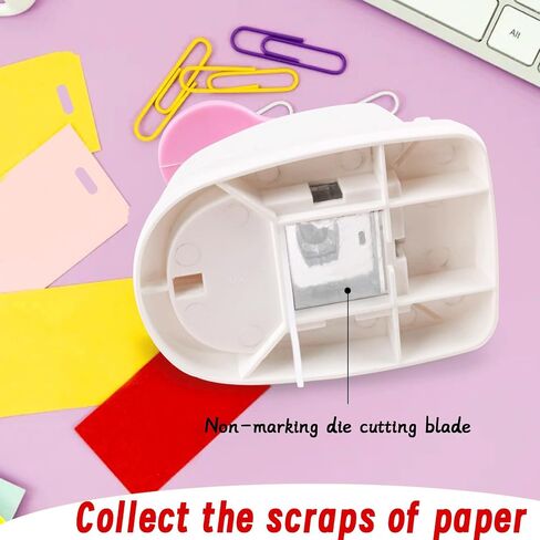 Tag Punch, Tag Punches for Paper Crafts, Small Hole Punch for Tags, 3 Way Tag Puncher, Gift Tag Paper Punches for DIY Projects, Anysize Punch, Craft Tag Punch, Tag Maker Punch in Saudi Arabia